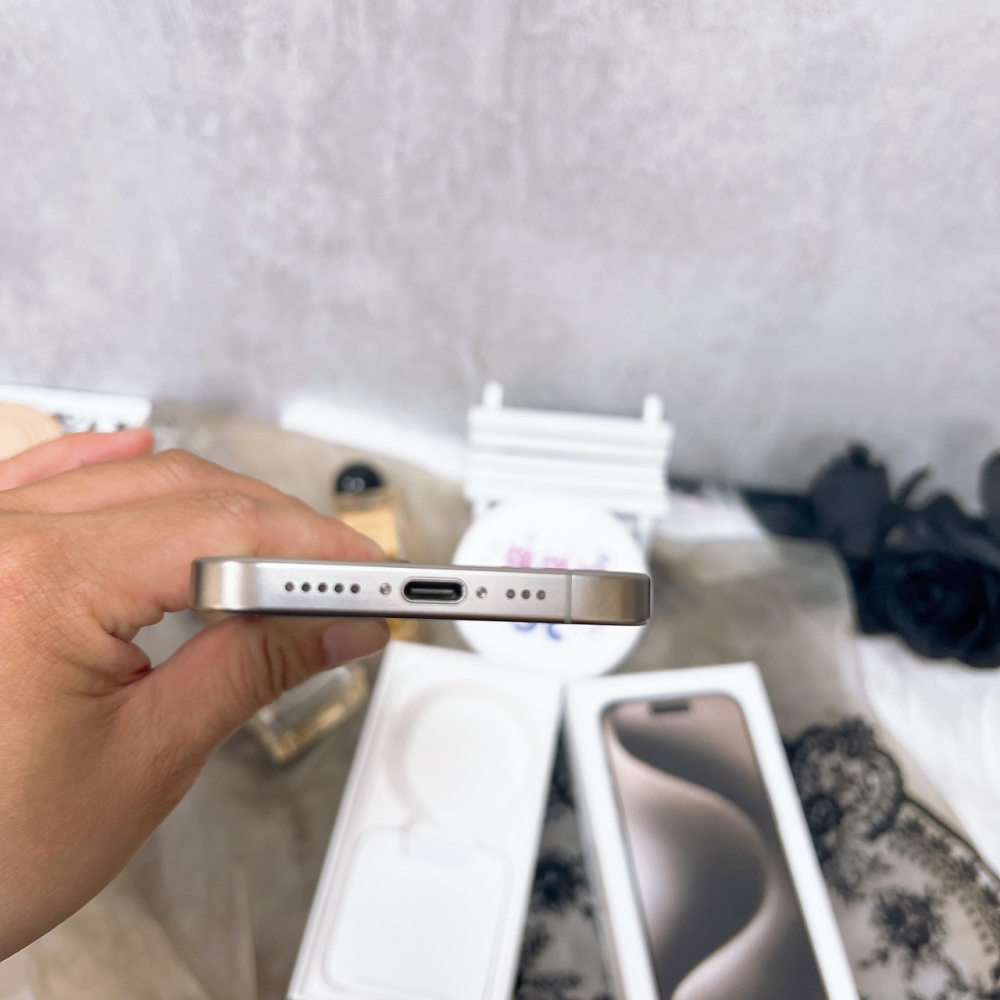 佳里-二手iPhone15 Pro 256G 原色 #25881(店保365天)