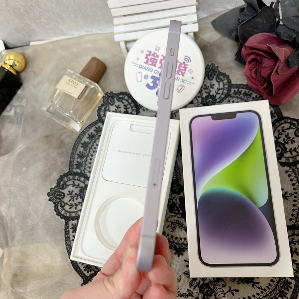 佳里-二手iPhone14 PLUS 128G 紫色 #93122(店保365天)