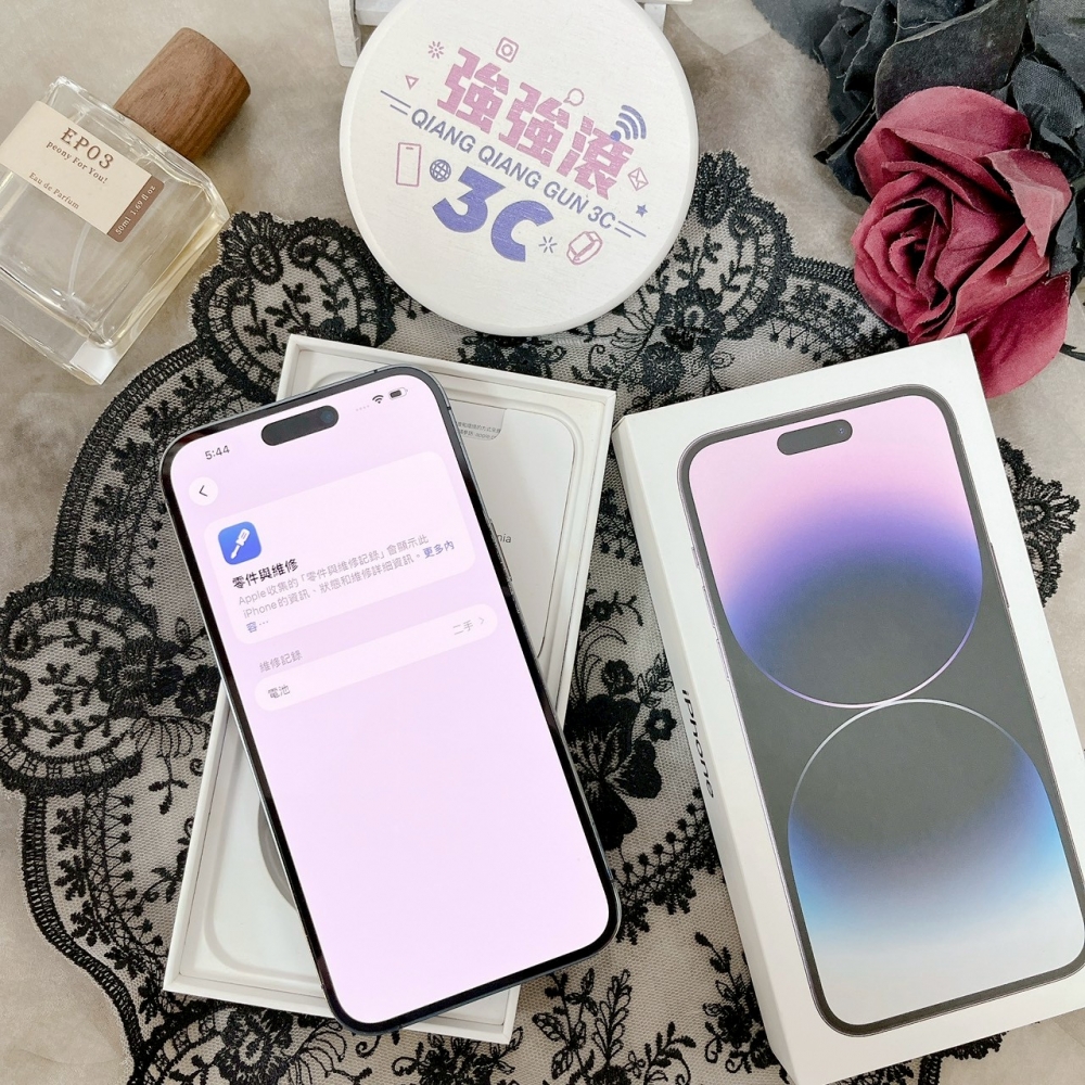 佳里-二手iPhone14 Pro Max 128G 紫色 #32484(店保365天)