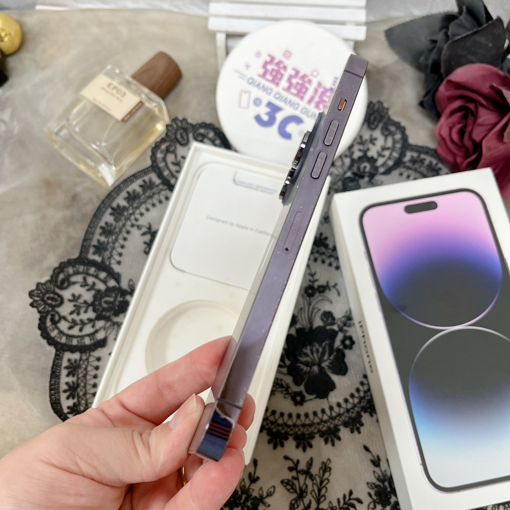 佳里-二手iPhone14 Pro Max 128G 紫色 #32484(店保365天)