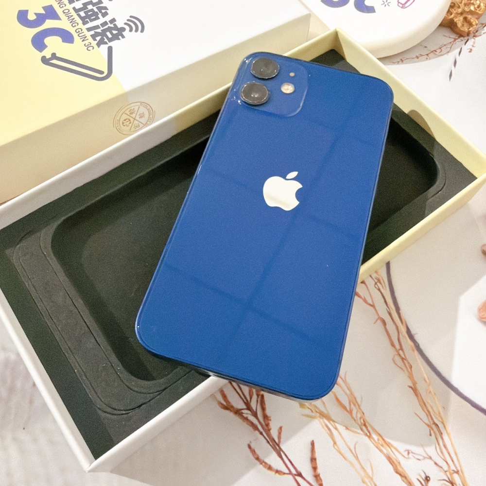 善化-二手-iPhone 12Mini 128G 藍色*28057(店家保固)