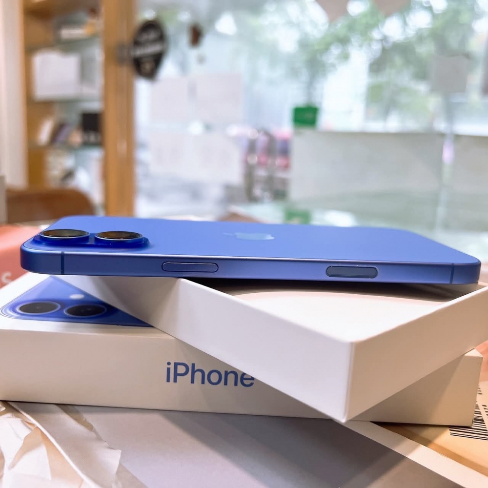 善化-二手 iPhone16 PLUS 128G 藍色 #78143（店家保固365天）