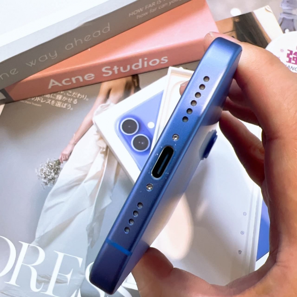 善化-二手 iPhone16 PLUS 128G 藍色 #78143（店家保固365天）