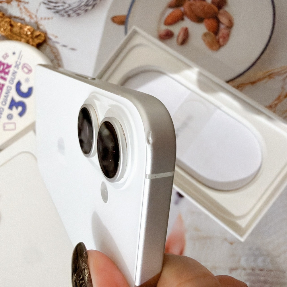 善化-二手 iPhone16 128G 白色 #05481(店家保固365天)