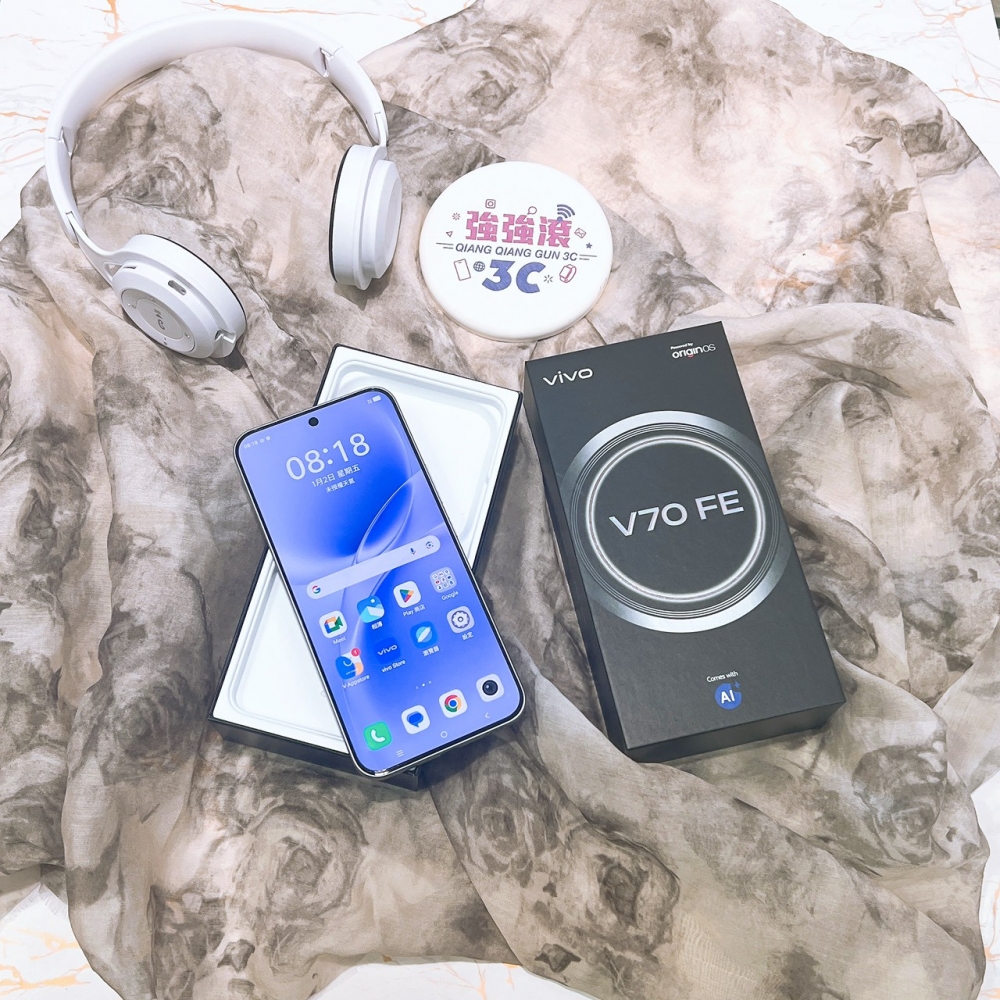 二手VIVO V70FE 8+256G 銀色#48419 (原廠保固)