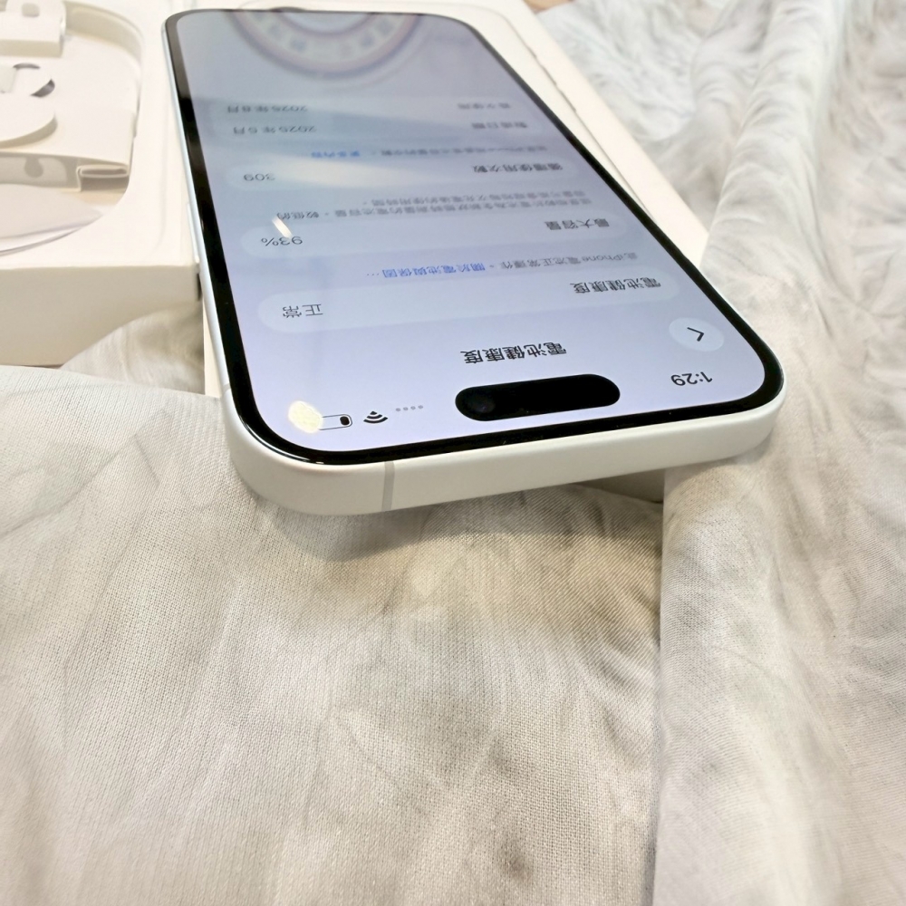 二手 iPhone16 256G 白色*34516(原廠保固)