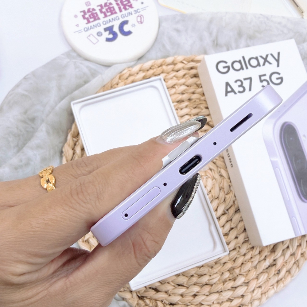 歸仁-二手三星 A37 8+256G 紫色*72738(原廠保內)