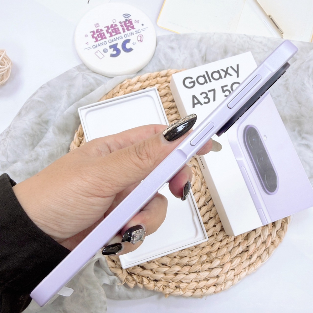 歸仁-二手三星 A37 8+256G 紫色*72738(原廠保內)