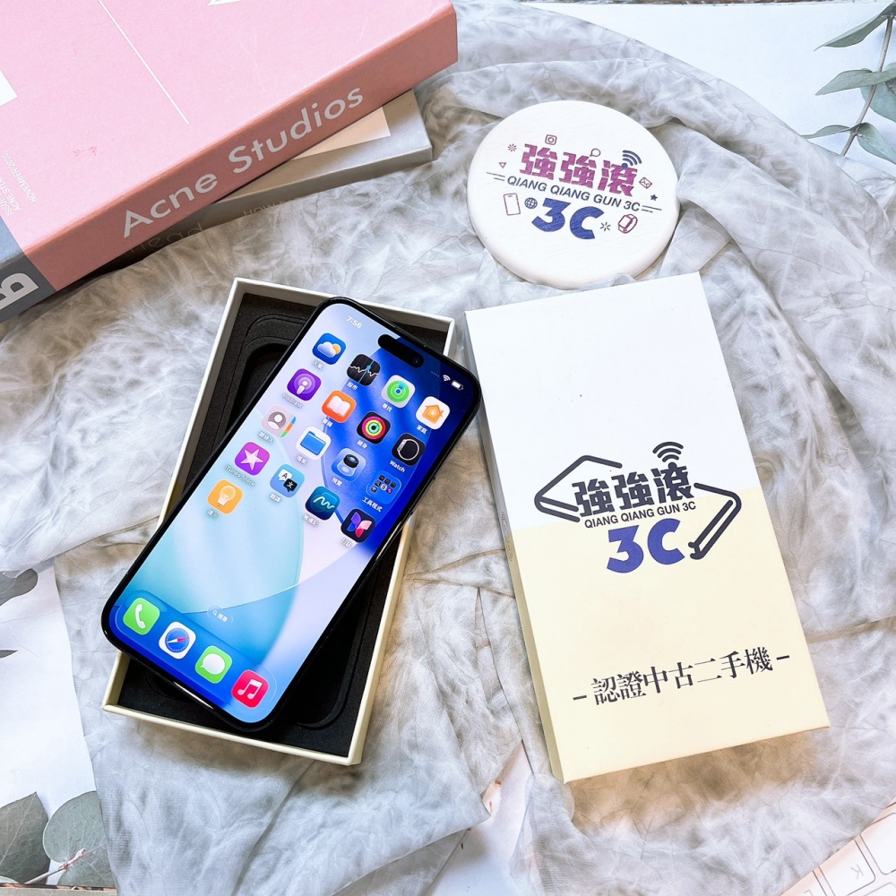 二手 iPhone15Plus 128G 黑色*02103(店家保固)
