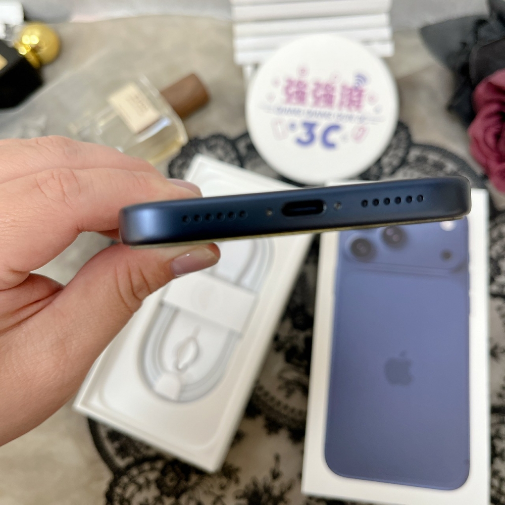 佳里-二手 iPhone17 Pro MAX 256G 藍色 #91230（原廠保固）