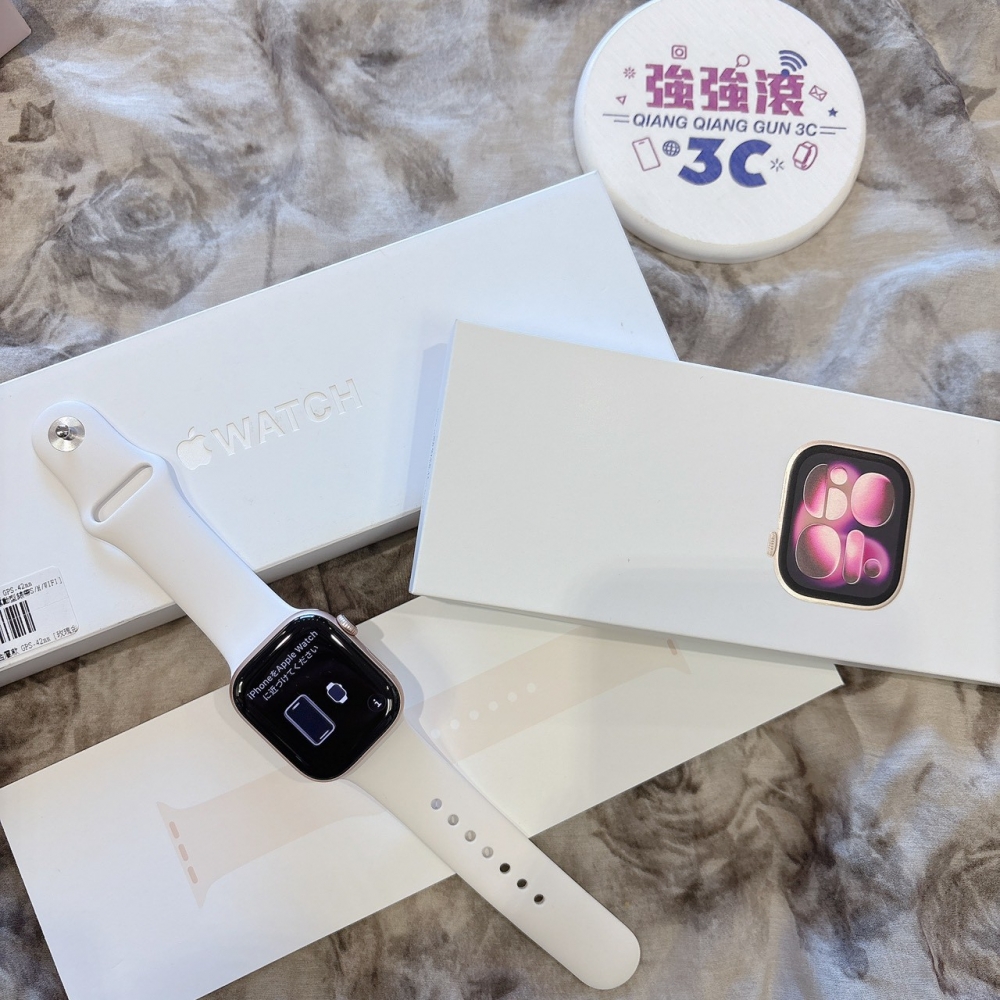 二手 Apple Watch S11 42mm GPS版 粉色*79V4F(原廠保固)