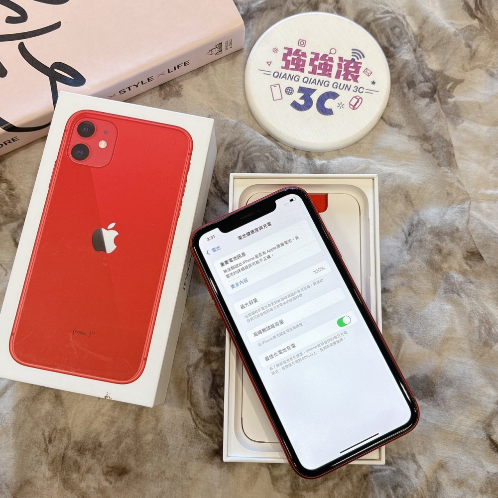 二手 iPhone11 64G 紅色*73661（店家保固）