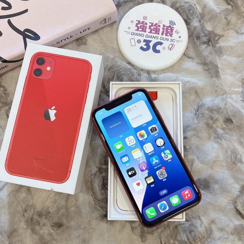 二手 iPhone11 64G 紅色*73661（店家保固）