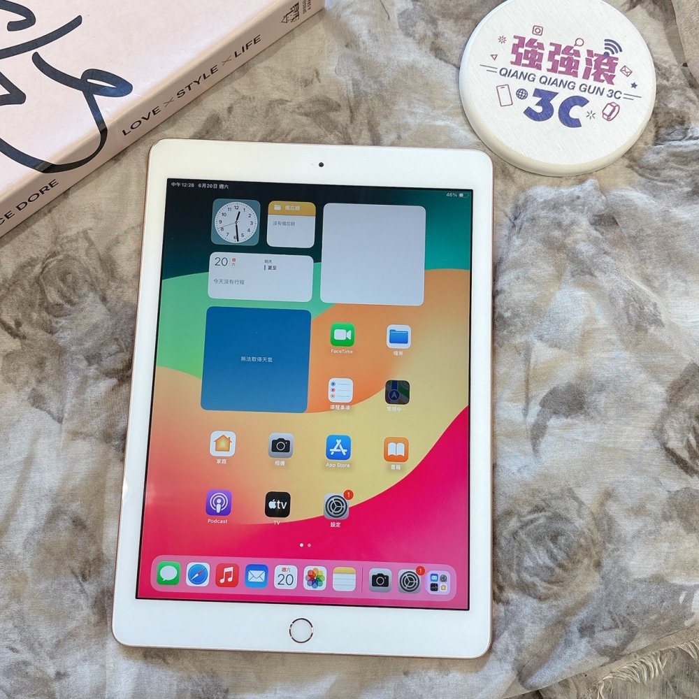 二手 iPad6 128G WIFI版 金色*RJMVT(店家保固)
