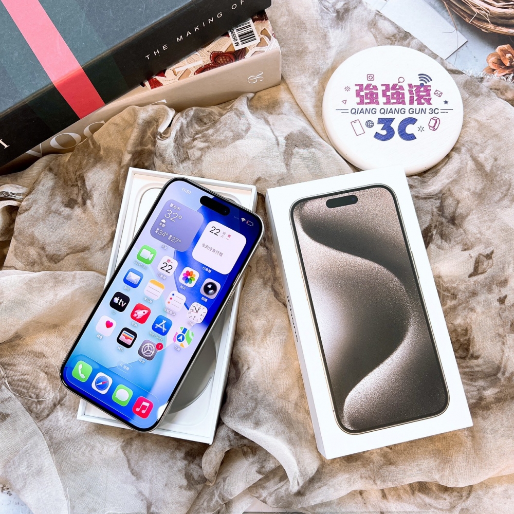 二手 iPhone15Pro 256G 原色*76014(店家保固)