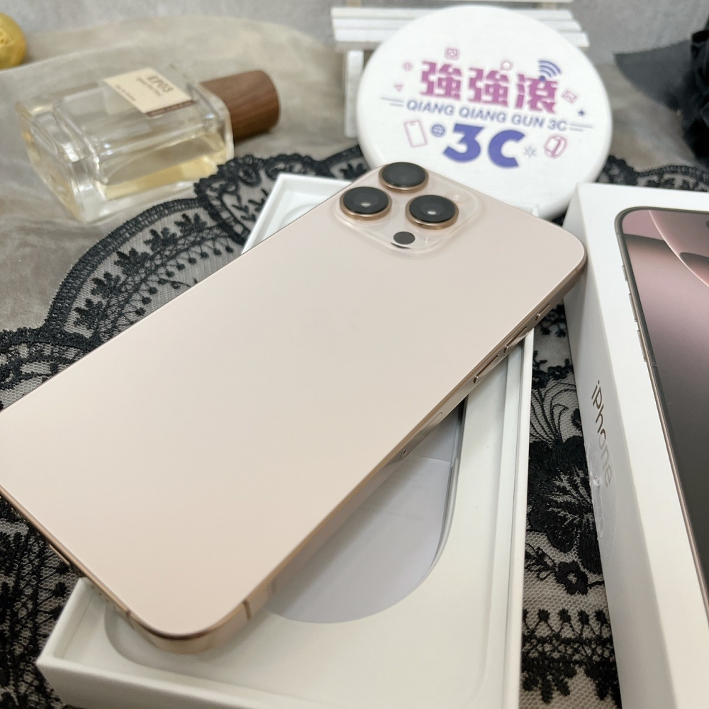 佳里-二手IPHONE 16 ProMax 256G 金色 #87602（店家保固365）