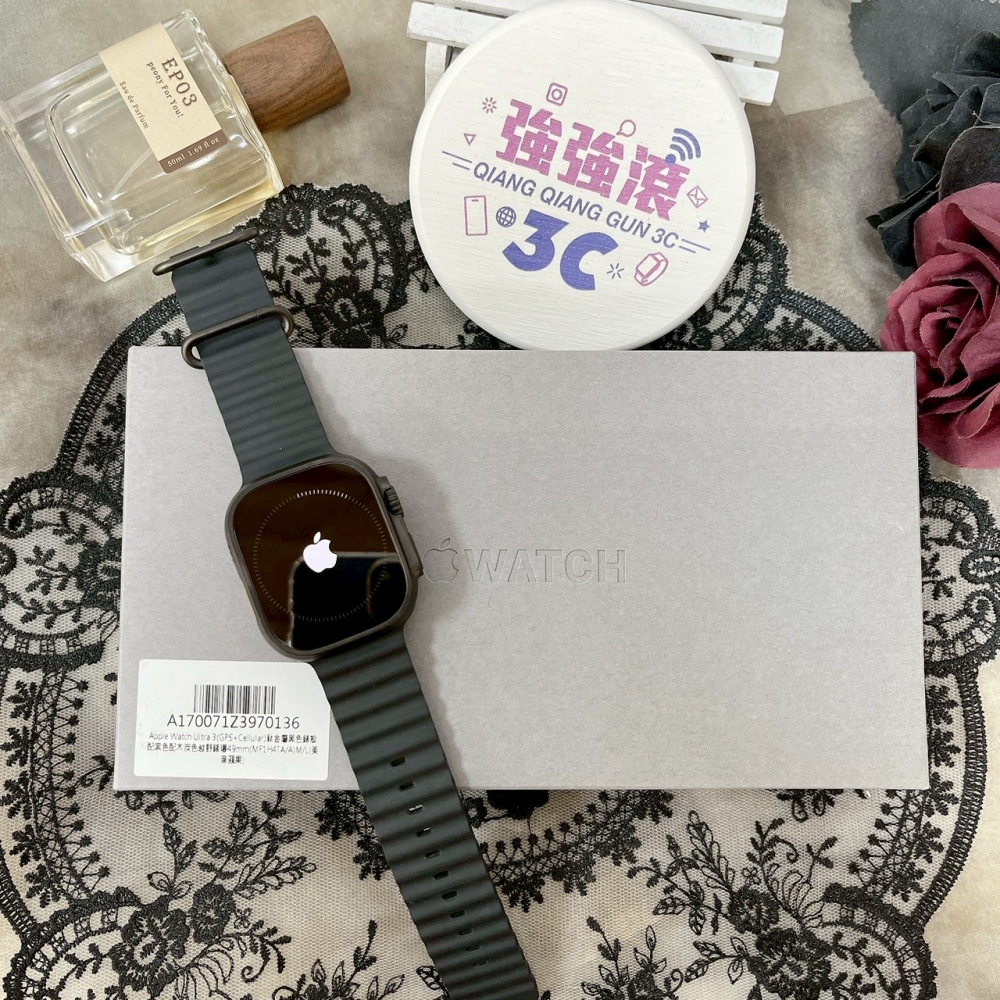 佳里-二手 APPLE Watch ultra3 49MM黑色 #99866(原廠保固)