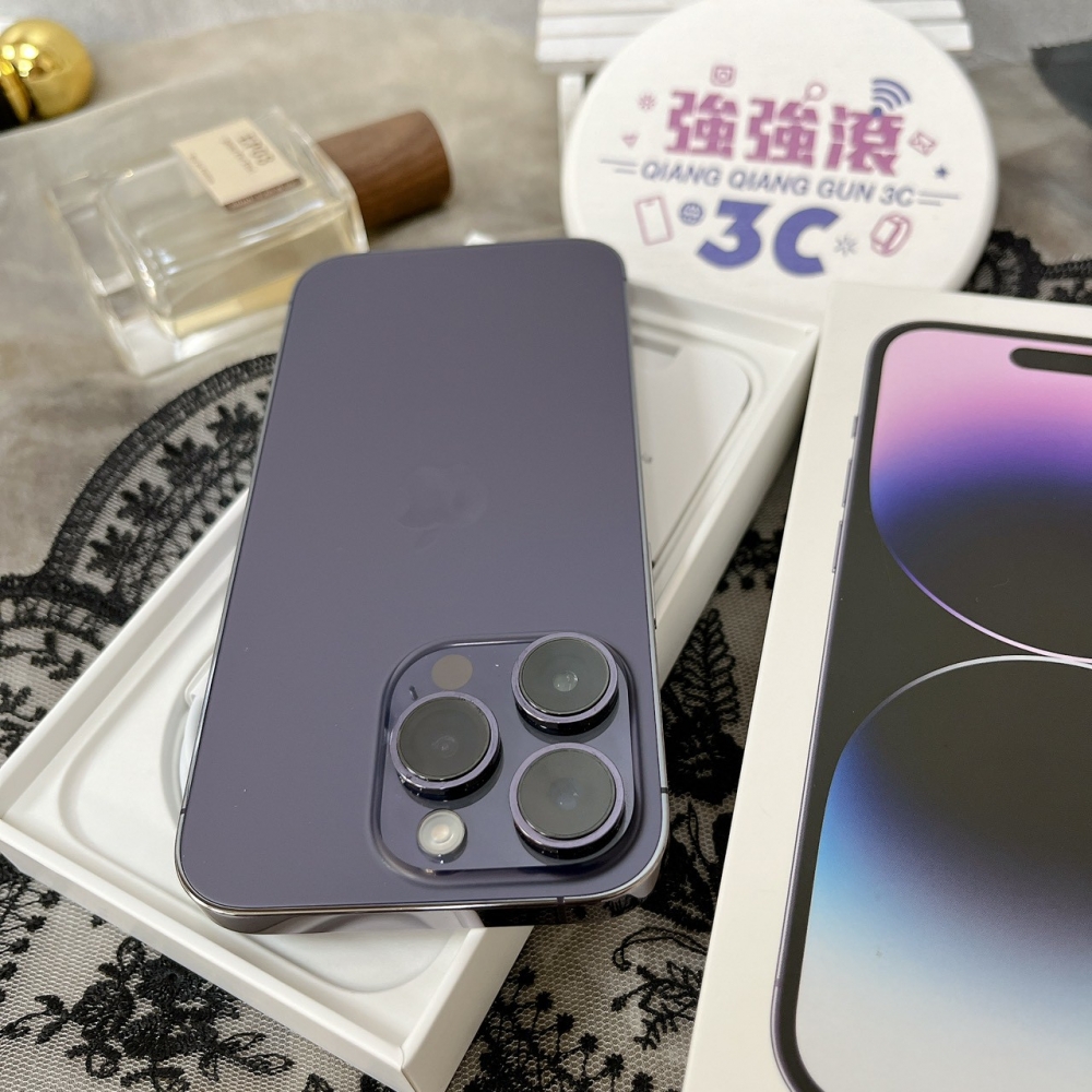 佳里-二手IPHONE 14 Pro 256G 紫色 #64724(店家保固365天)