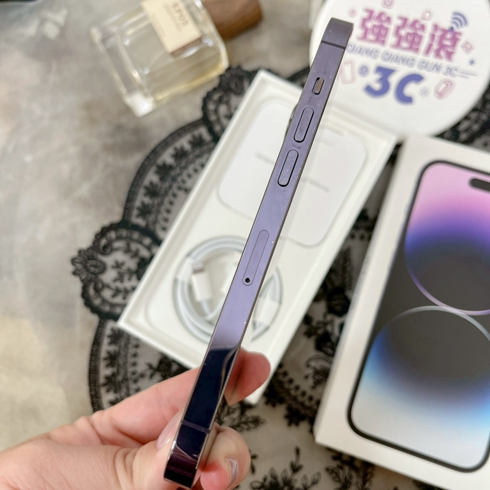 佳里-二手IPHONE 14 Pro 256G 紫色 #64724(店家保固365天)