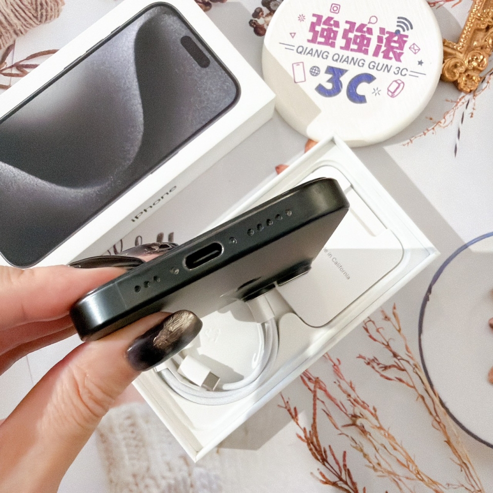 善化-二手 iPhone15Pro 256G 黑色*53606（店家保固）