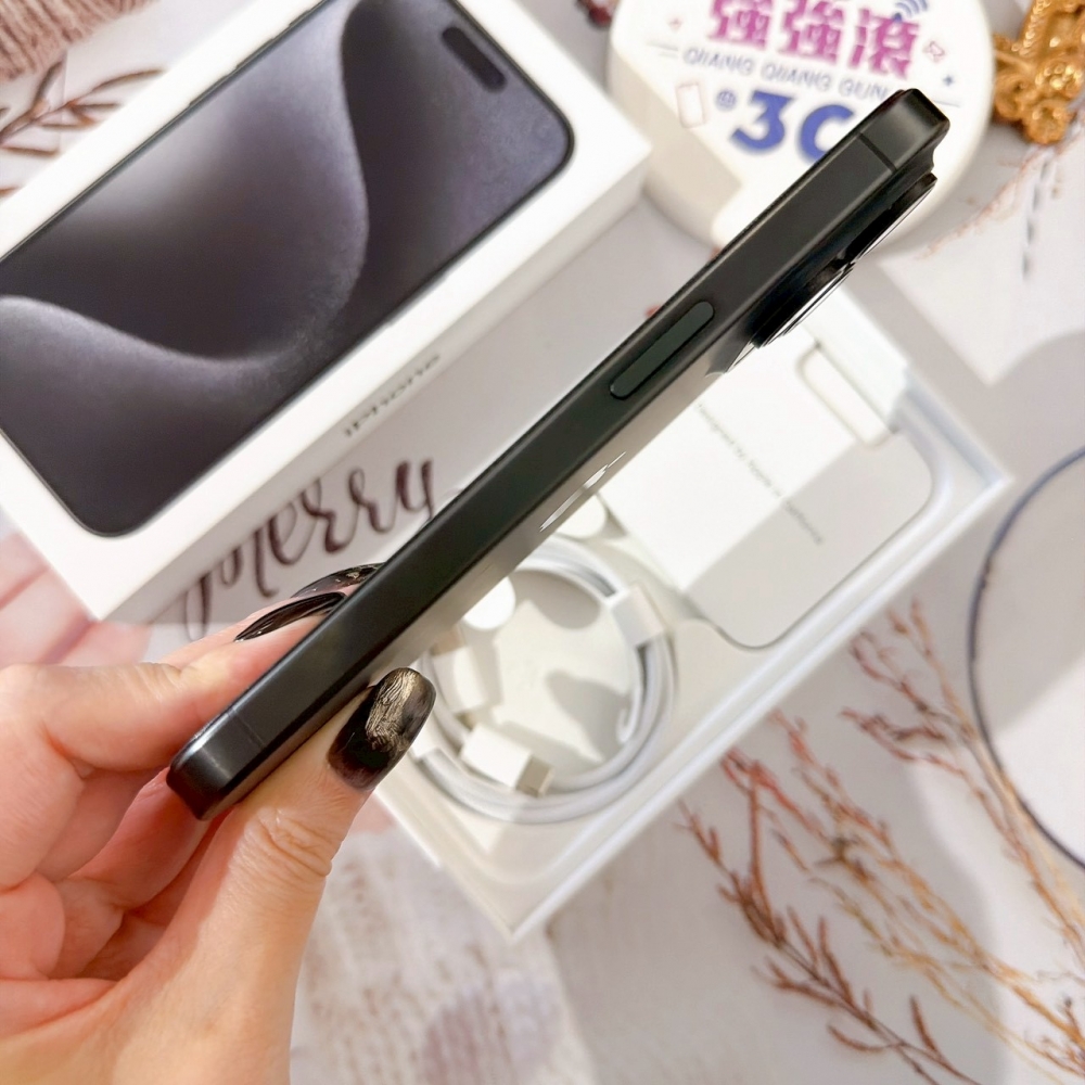 善化-二手 iPhone15Pro 256G 黑色*53606（店家保固）