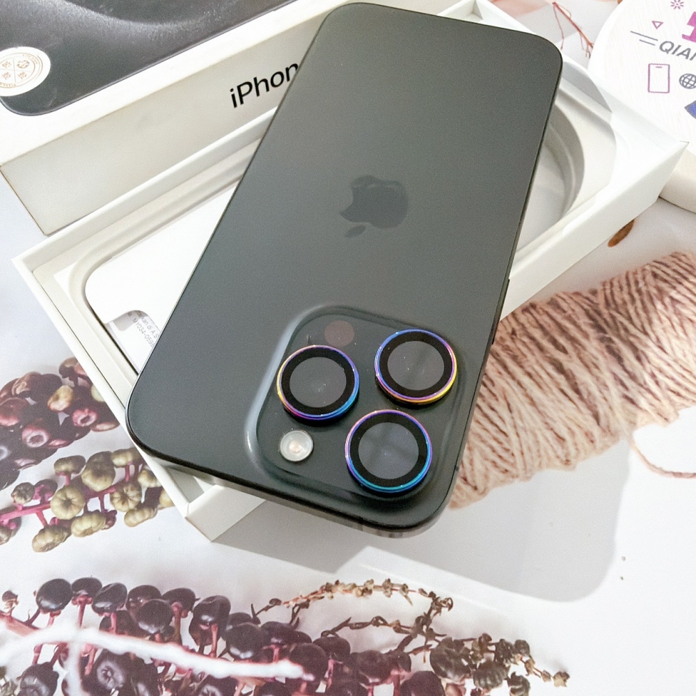 善化-二手 iPhone15Pro 128G 黑色*26575（店家保固）