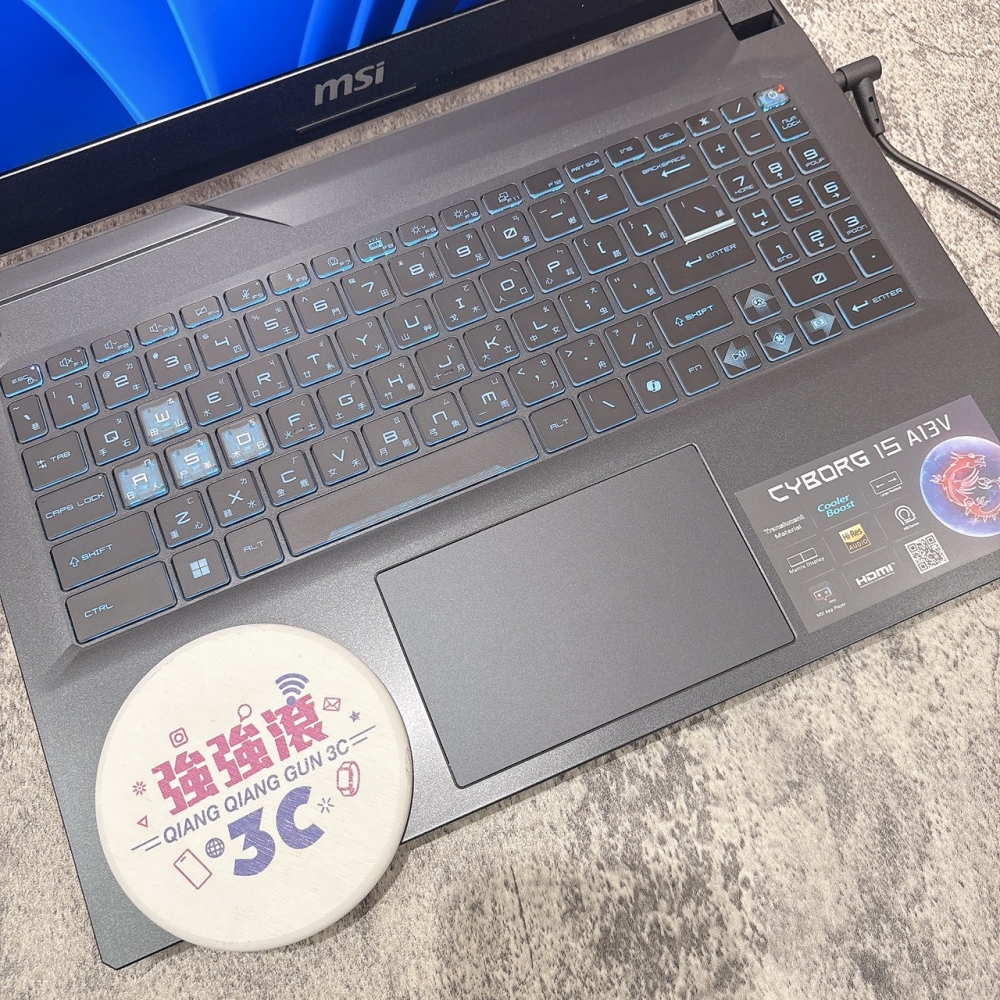 二手【MSI 微星】Cyborg 15 A13VF-1406TW 黑色16+512G*53838