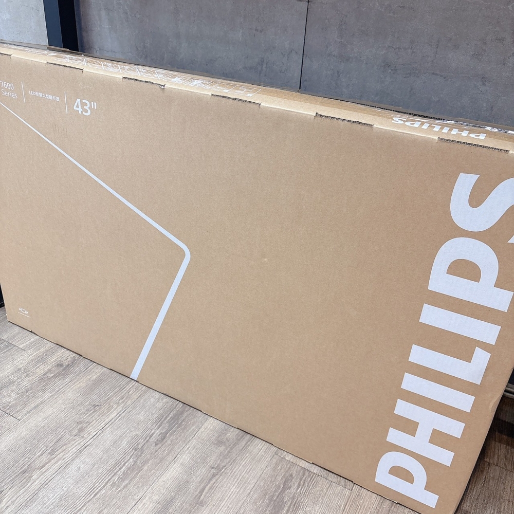 全新 飛利浦 7600型 43吋 LED 電視*01729