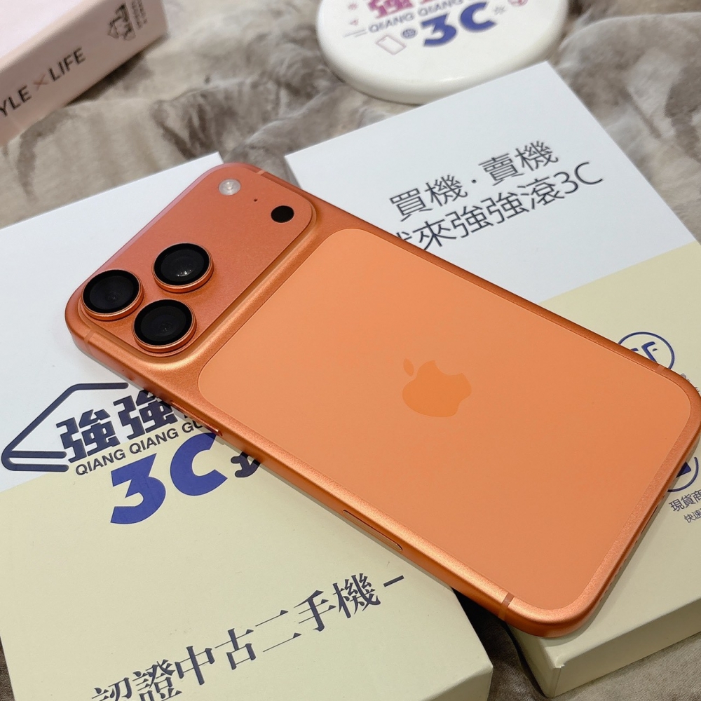 二手 iPhone 17 promax 512G 橘色#10993（原廠保固）