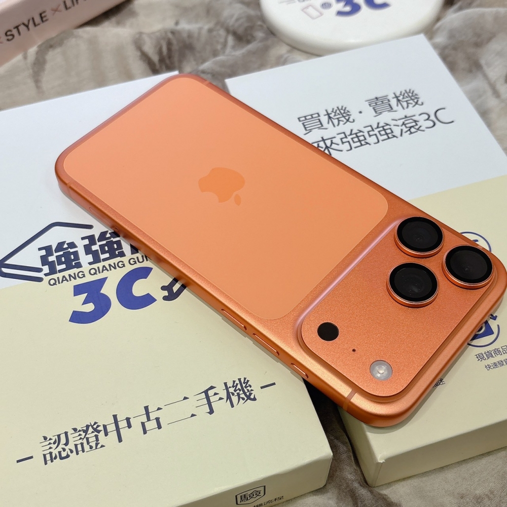 二手 iPhone 17 promax 512G 橘色#10993（原廠保固）