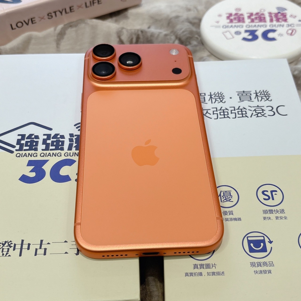 二手 iPhone 17 promax 512G 橘色#10993（原廠保固）