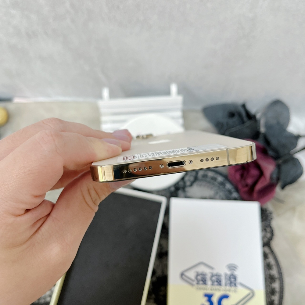 佳里-iPhone13 PRO MAX 256G  金色＃97536 (店家保365天)