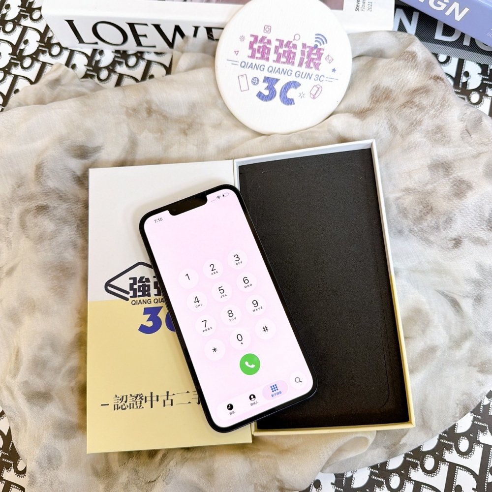 鹽行-二手 13 128G 黑色#08892（店家保固90天）