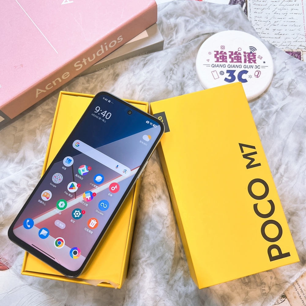 二手 POCO M7 6+128G 銀色*09205（原廠保固）