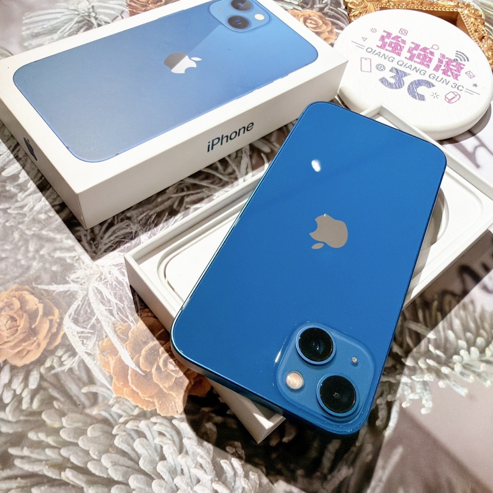 善化-二手 iPhone13 128G 藍色 #10898(店家保固365天)