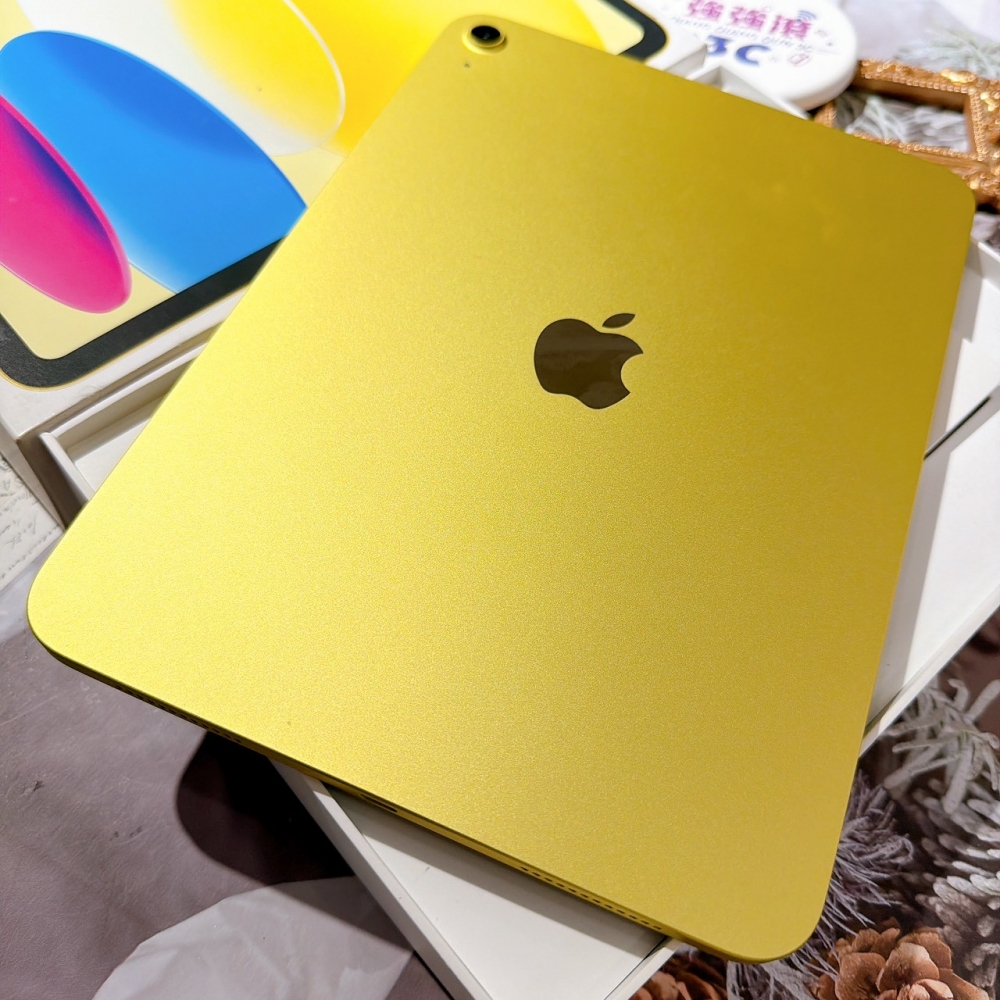 善化-二手iPad A16 128G 黃色#h06L1 (原廠保固)