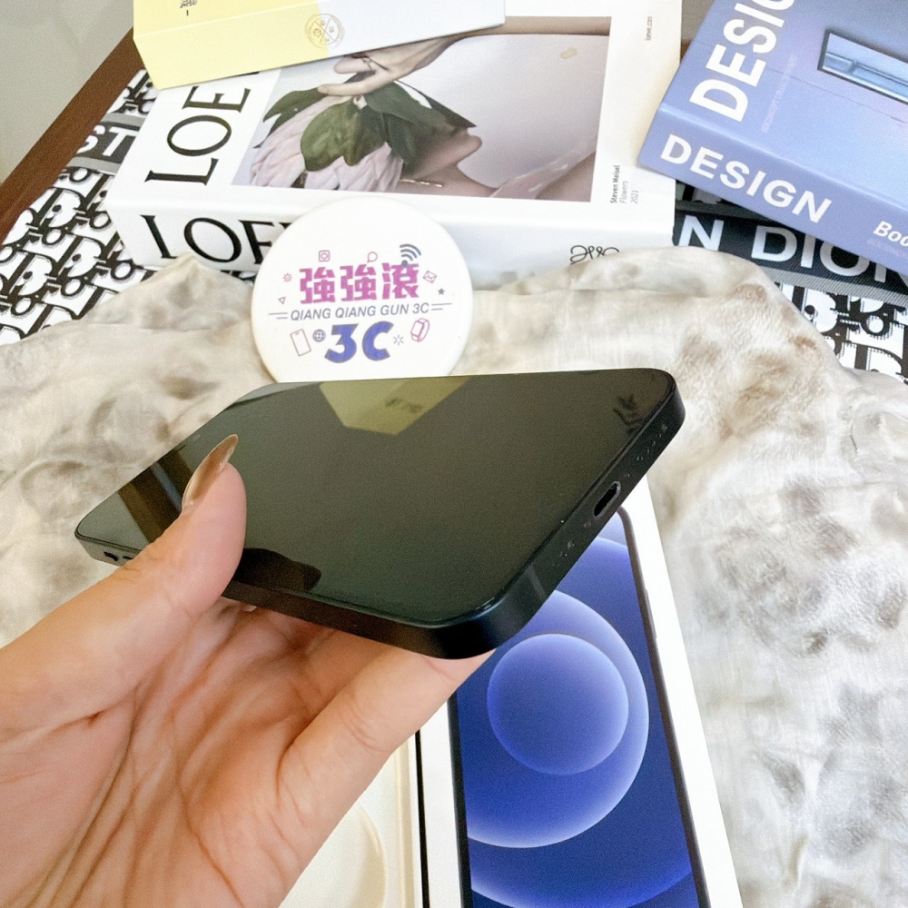 鹽行-二手 12 128G 黑色#59330（店家保固90天）
