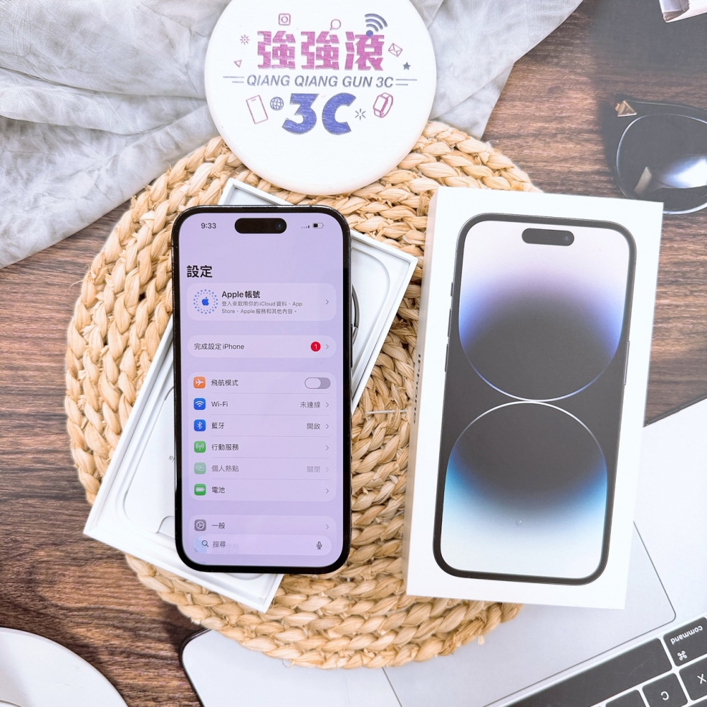 歸仁-二手iphone14 pro 256G 黑色*12830(店家保365天)