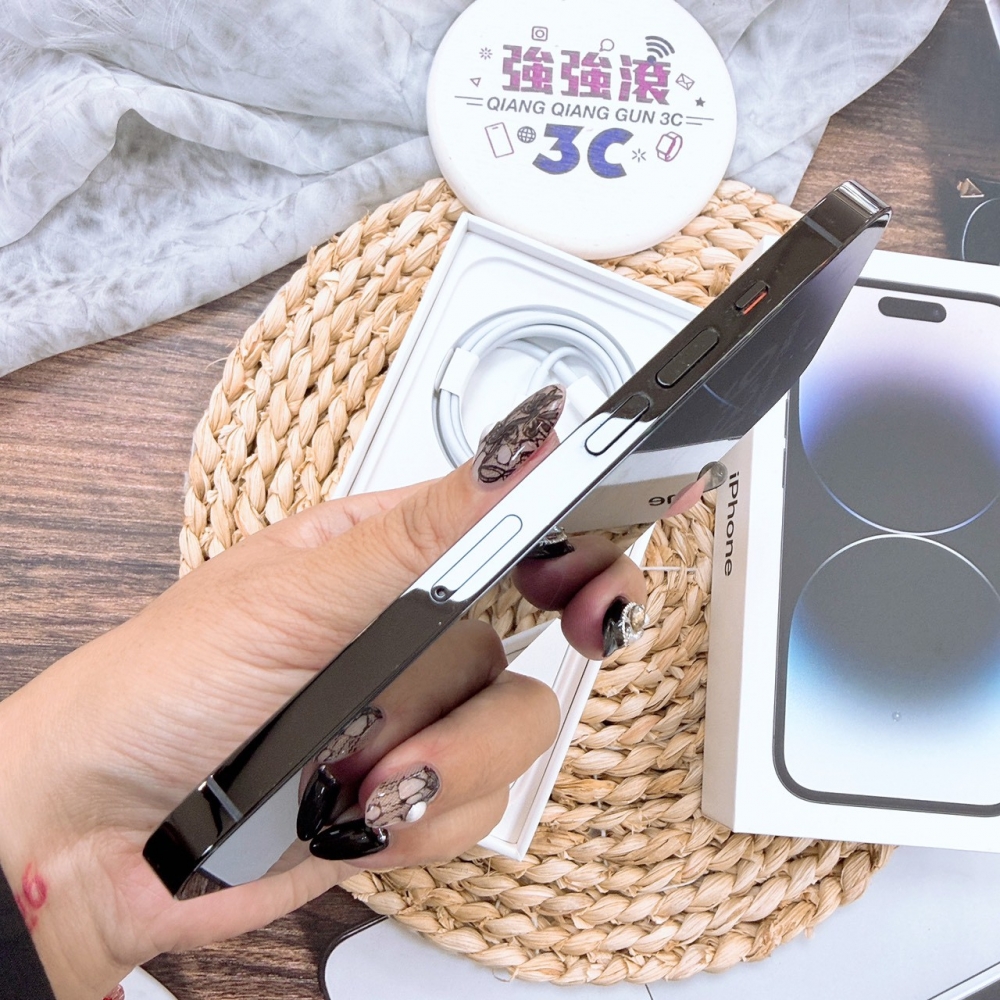 歸仁-二手iphone14 pro 256G 黑色*12830(店家保365天)