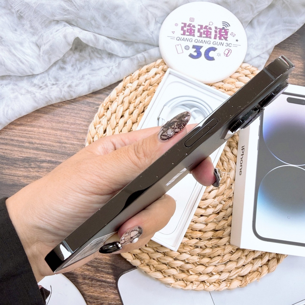 歸仁-二手iphone14 pro 256G 黑色*12830(店家保365天)