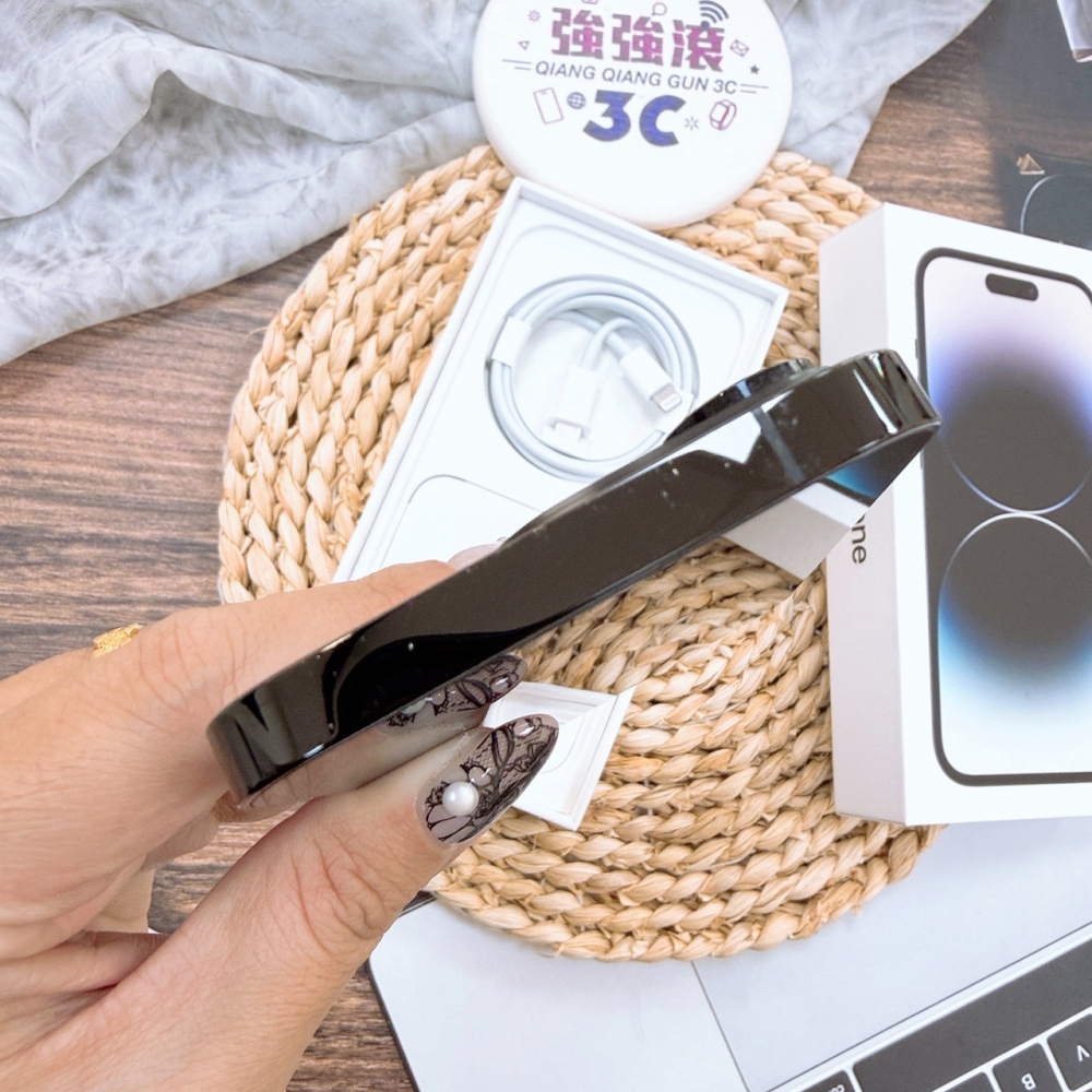 歸仁-二手iphone14 pro 256G 黑色*12830(店家保365天)
