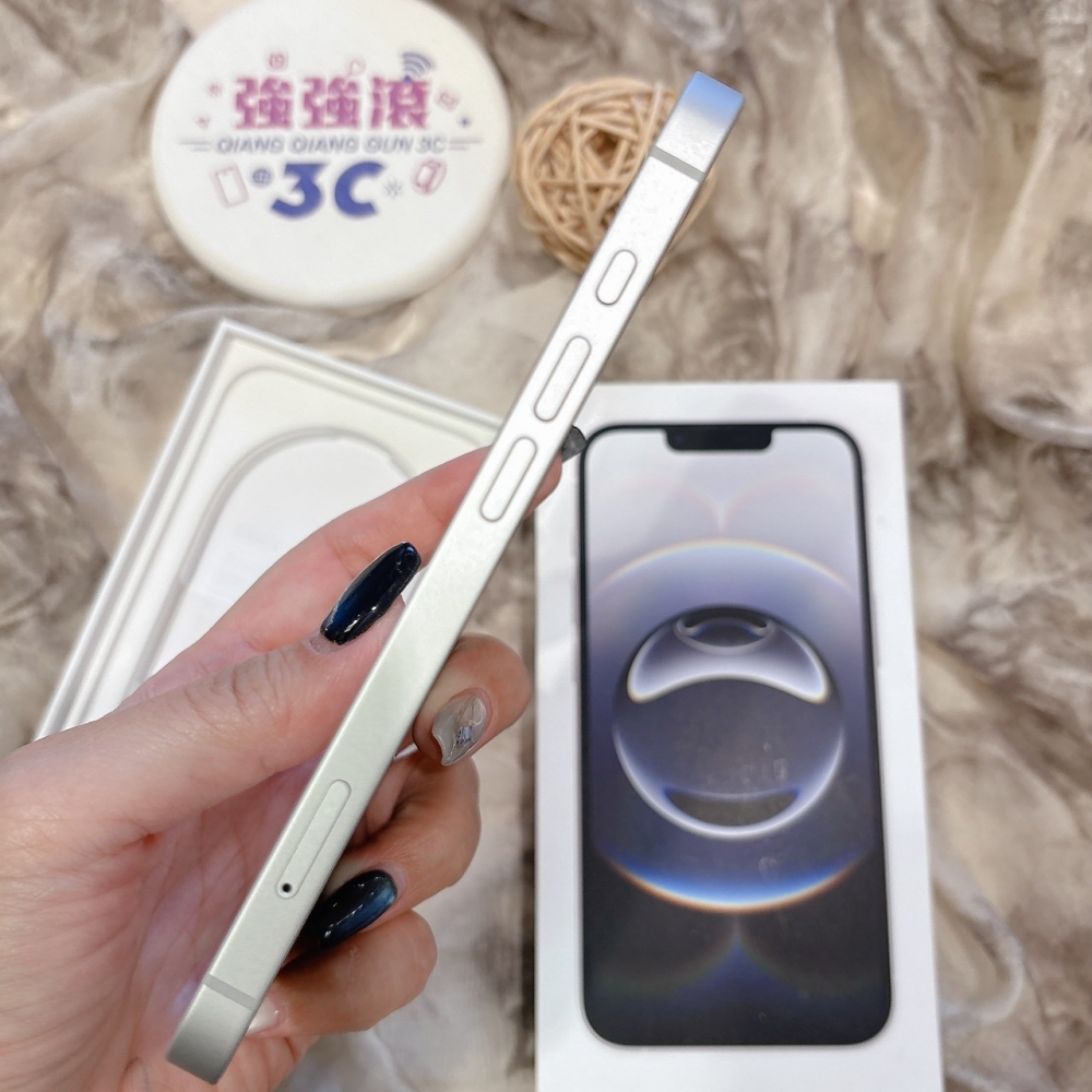 二手 iPhone16E 128G 白色*80985(原廠保固)
