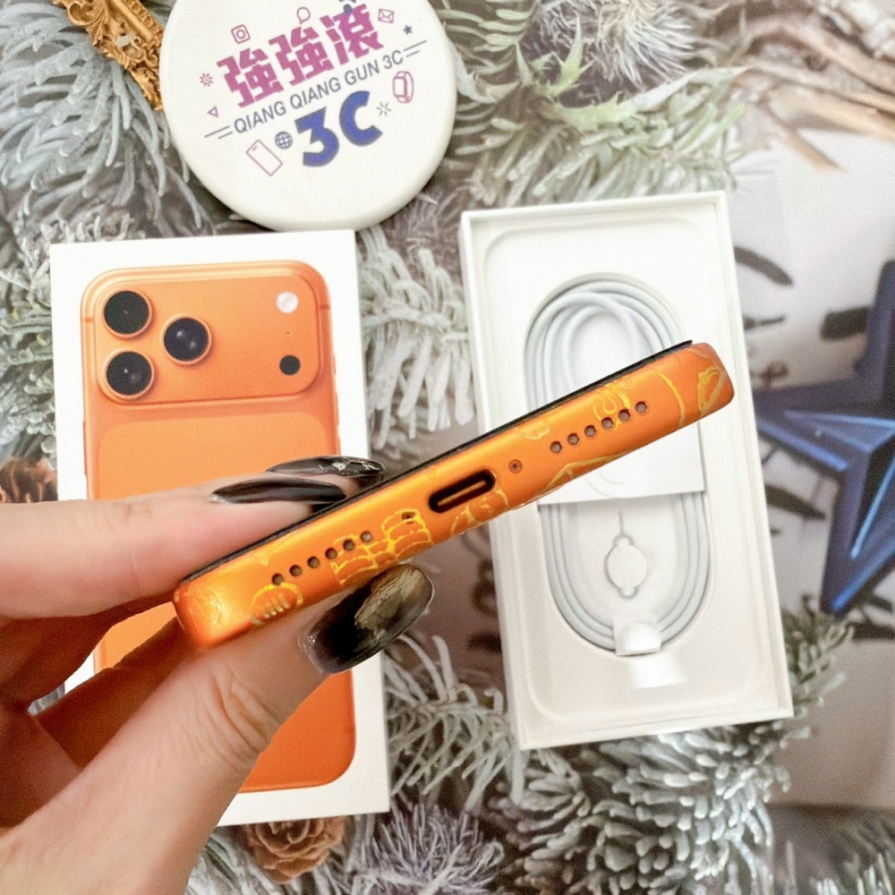 善化-二手 iPhone17 Pro Max 256G 橘色 #60457（原廠保固）