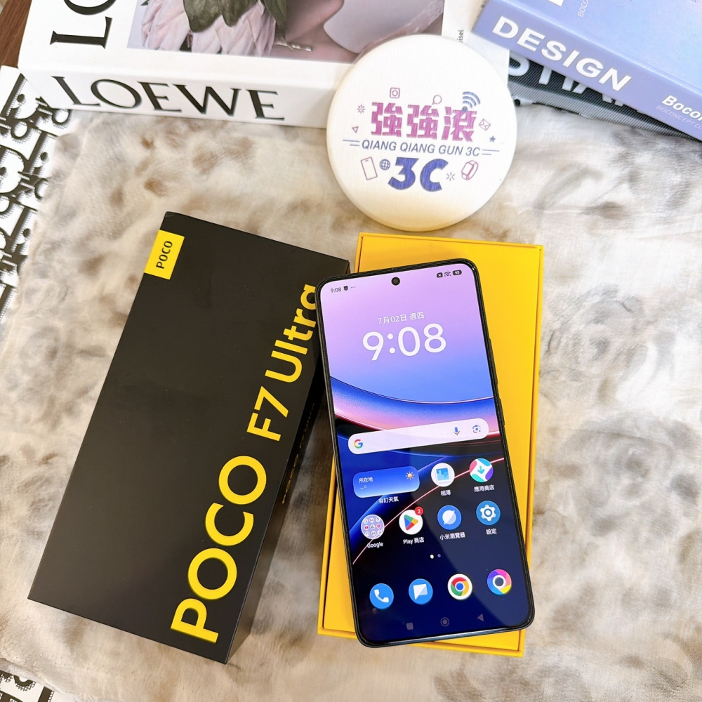 鹽行-二手 POCO F7 ultra 16+512G 黑色#38420（原廠保固）