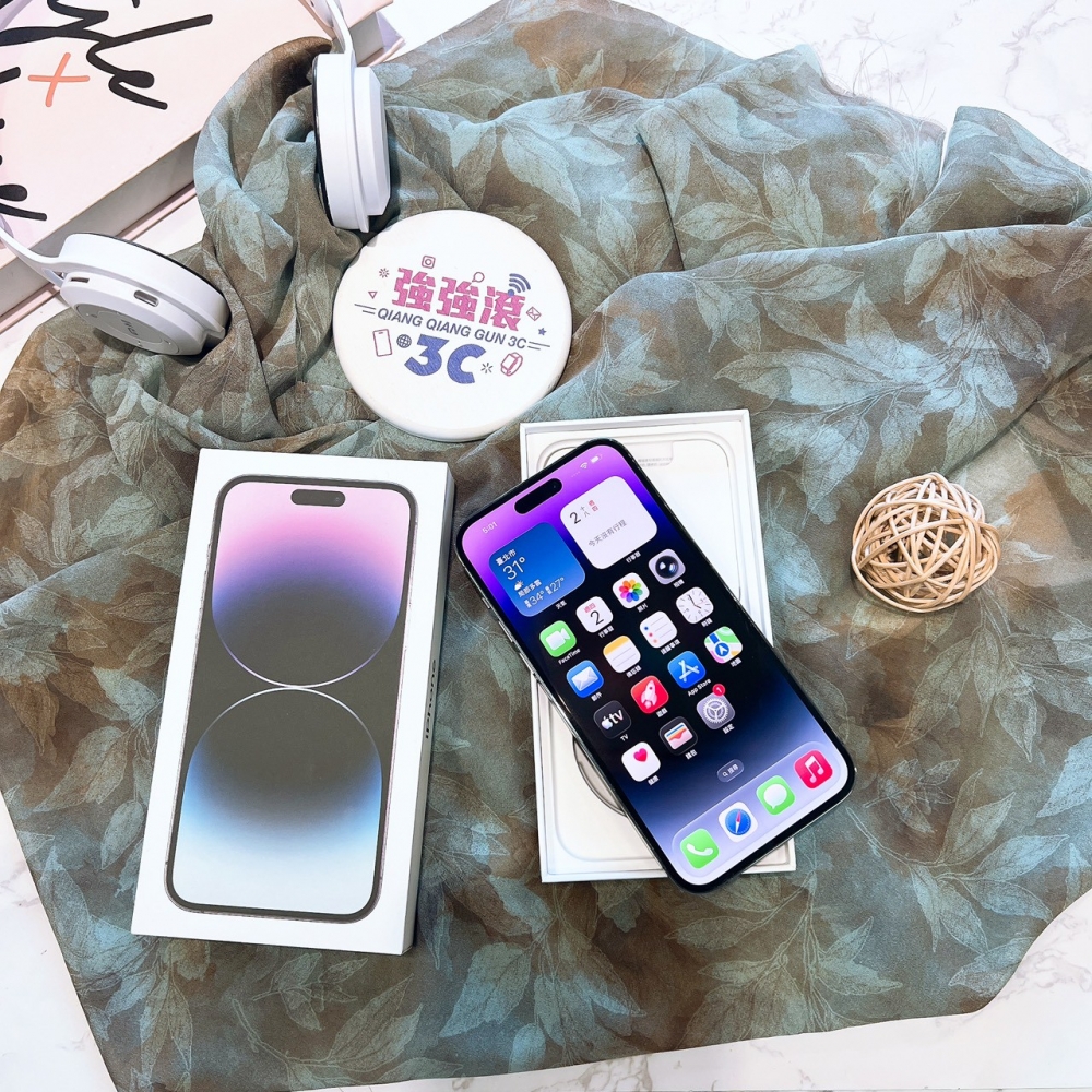 二手 iPhone14ProMax 256G 紫色*19987（店家保固）