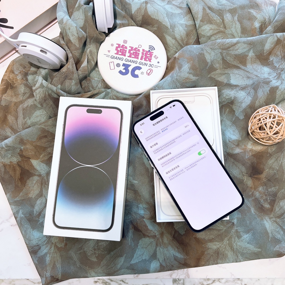 二手 iPhone14ProMax 256G 紫色*19987（店家保固）