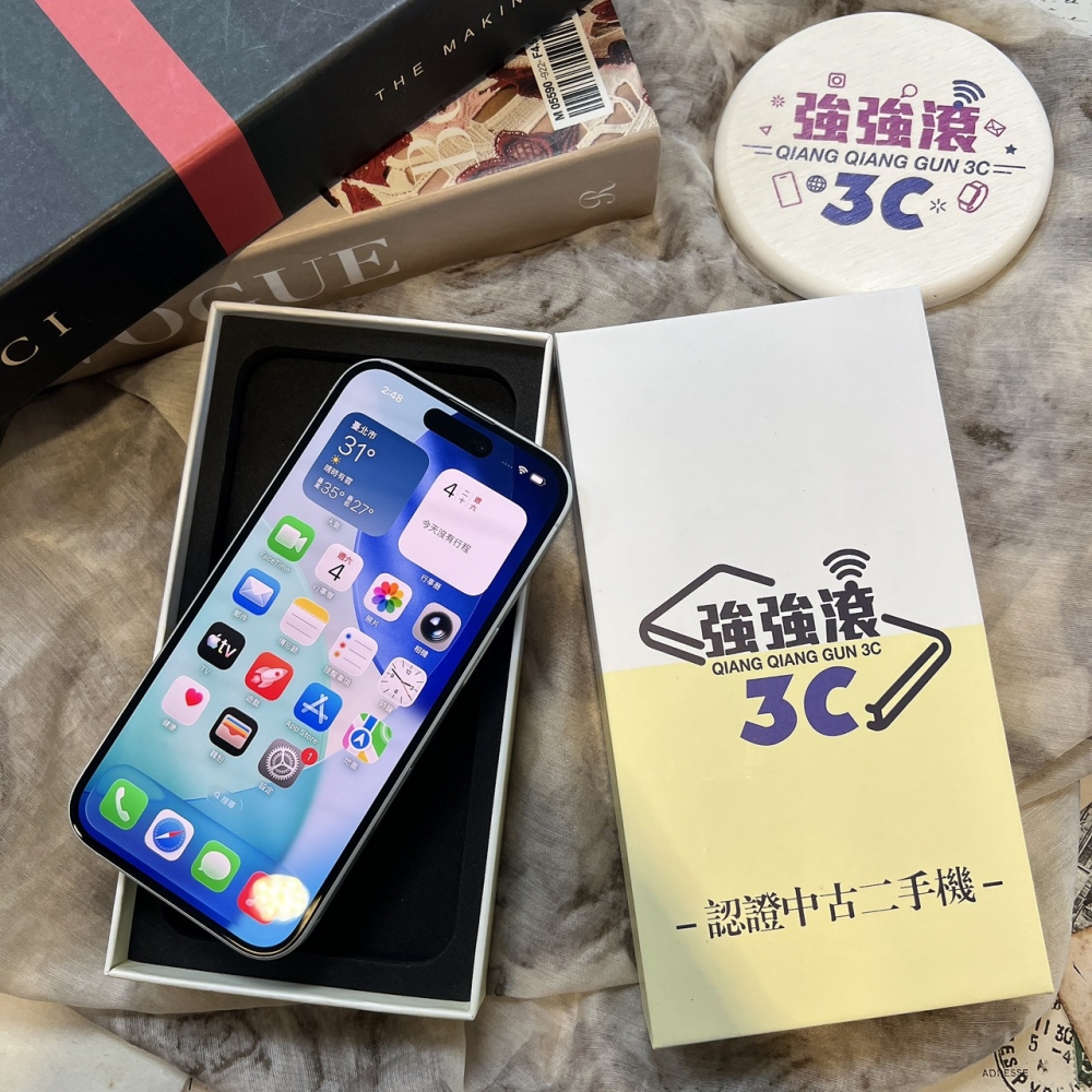 二手 iPhone16 256G 白色*66021(店家保固)