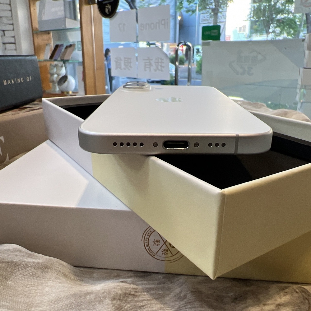 二手 iPhone16 256G 白色*66021(店家保固)