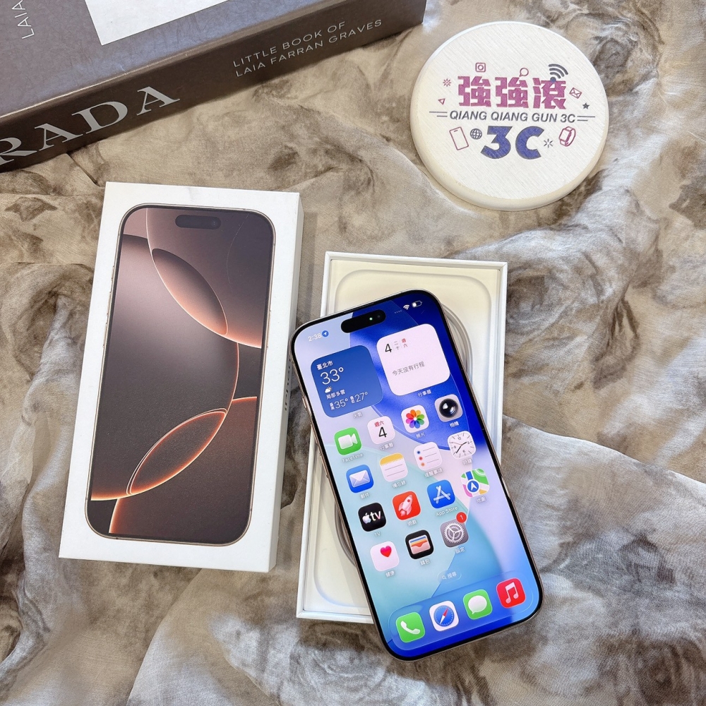 二手 iPhone16Pro 256G 金色*19211(店家保固)