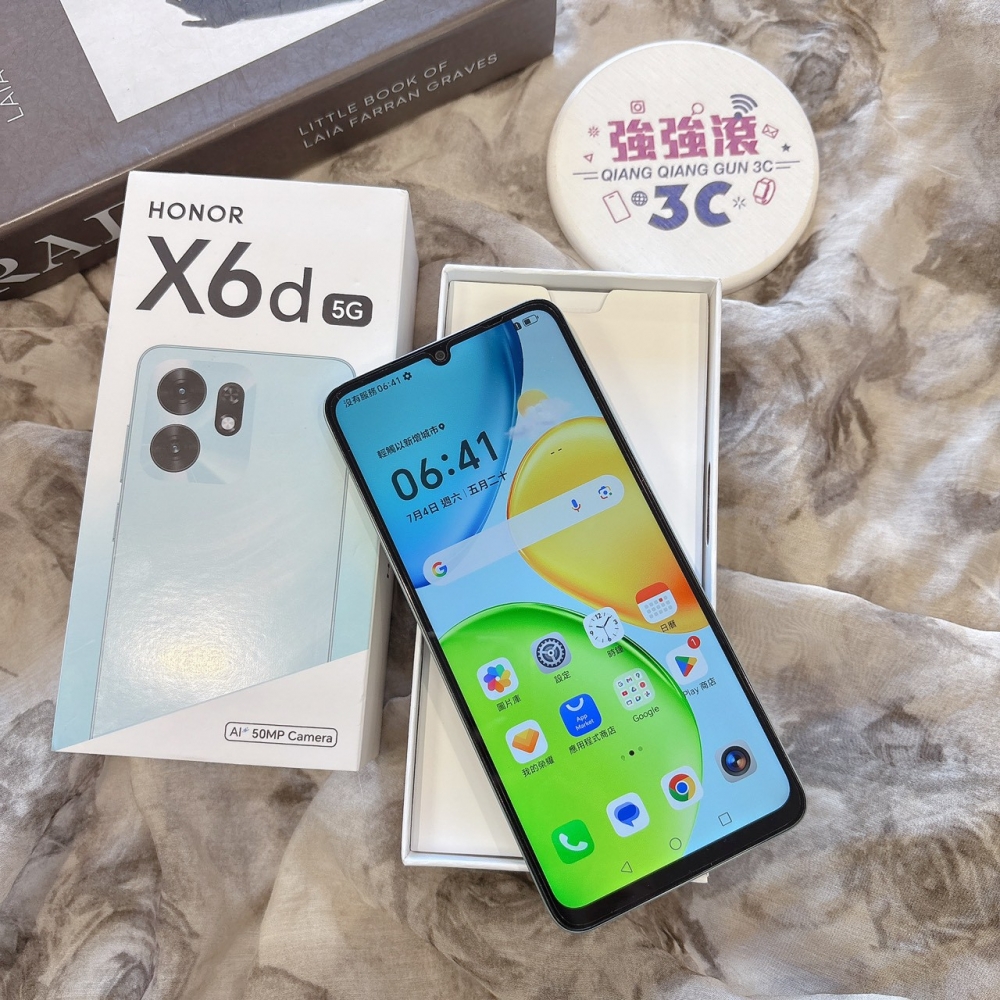 二手 榮耀X6D 8+256G 綠色*44248（原廠保固）